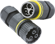 IP68 16A Plug and Socket Cable Connector (3-Pole)