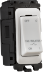 10A Fan Isolator Switch Module - Front Mounting Grid Module
