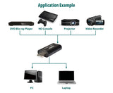AV:Link: 128.836UK, 4K HDMI Video Capture Card, 3840x2160@30Hz, Compact Plug & Play