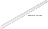 Alternate view of 230V IP65 T8 Single LED Ready Anti Corrosive Fitting (5ft)
