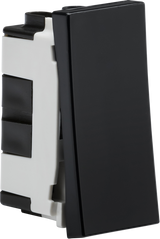 20AX 1G Intermediate Modular Switch - Black