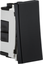20AX 1G Intermediate Modular Switch - Black