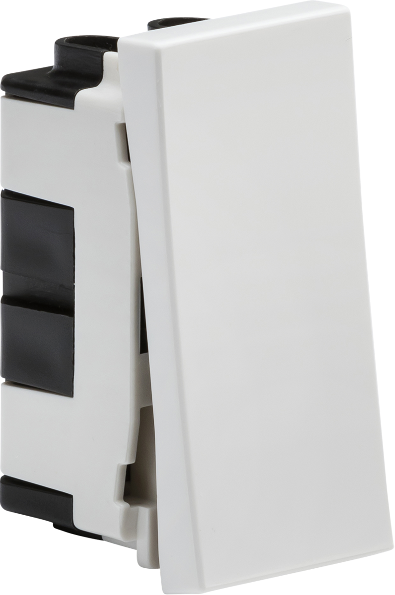 20AX 1G Intermediate Modular Switch - White