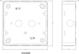 Metalclad 6-8G Surface Mount Box Image