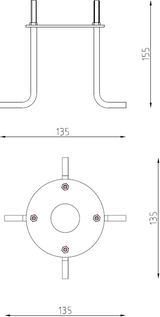 Bollard Mounting Kit Installation Image