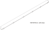 230V IP65 5ft 29W Single LED Non-Corrosive - Image 2