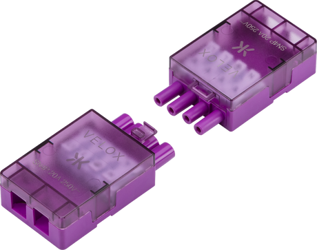 VELOX 20A 4-Pin Lighting Connector