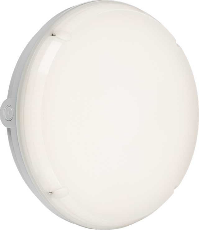 Round White Casing for TENAX One - IP65 & IK10 Weatherproof