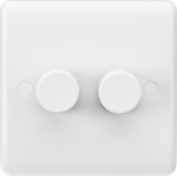 Knightsbridge 2G 2-Way Leading Edge Dimmer Switch - 40-400W