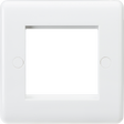Knightsbridge 2G Modular Faceplate - White