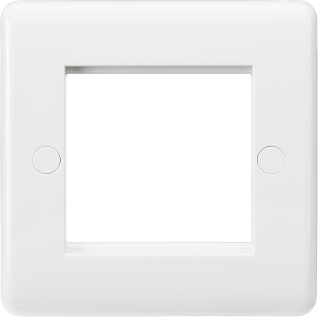 Knightsbridge 2G Modular Faceplate - White