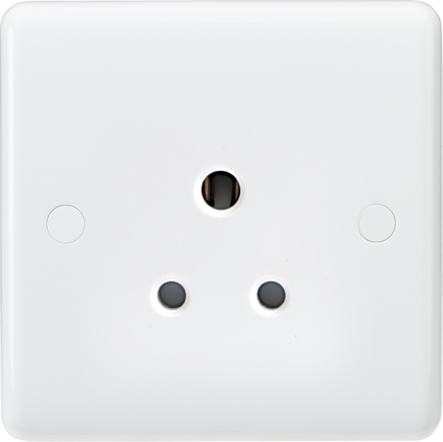 Knightsbridge 5A Unswitched Socket - White