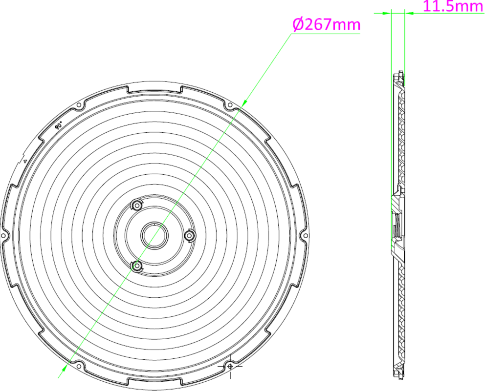 60° Lens Accessory for POTHB2