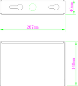 Alternative image of Surface Mounted Bracket for POTHB1