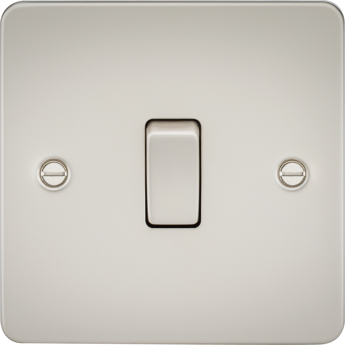 20A 1G DP Switch Pearl - Flat Plate Design
