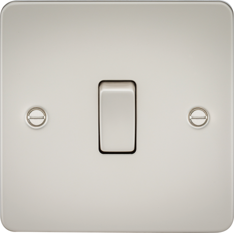 20A 1G DP Switch Pearl - Flat Plate Design