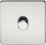 ML Accessories Intelligent Dimmer 1G 2-Way in Polished Chrome