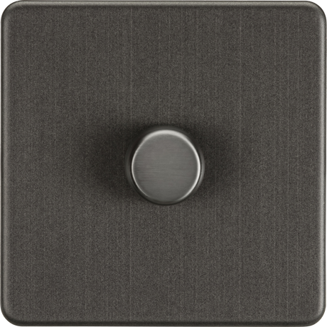 1G 2-way 10-200W Intelligent Dimmer - Smoked Bronze