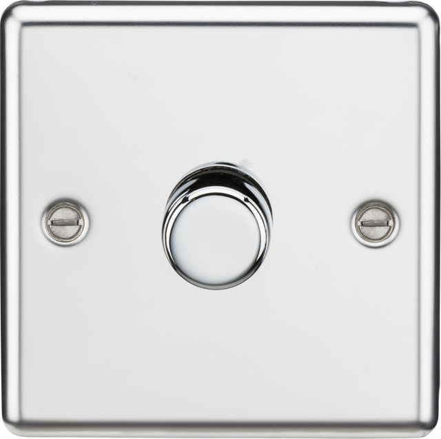 Knightsbridge 1G 2-Way Intelligent Dimmer Switch in Polished Chrome