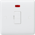 13A Fused Spur Unit with Neon and Flex Outlet - White