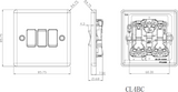 10AX 3G 2-way Switch - Matt Black