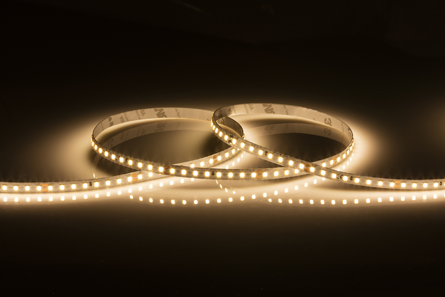 Knightsbridge 24V IP20 LED Flex High Lumen Warm White 3000K, 1 Metre
