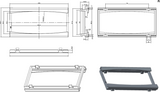 Knightsbridge Brush Module Installation Example - White