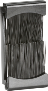 Brush Module 25 x 50mm - Black - Ideal for cable management