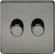 2G 2-way Intelligent Dimmer - Black Nickel