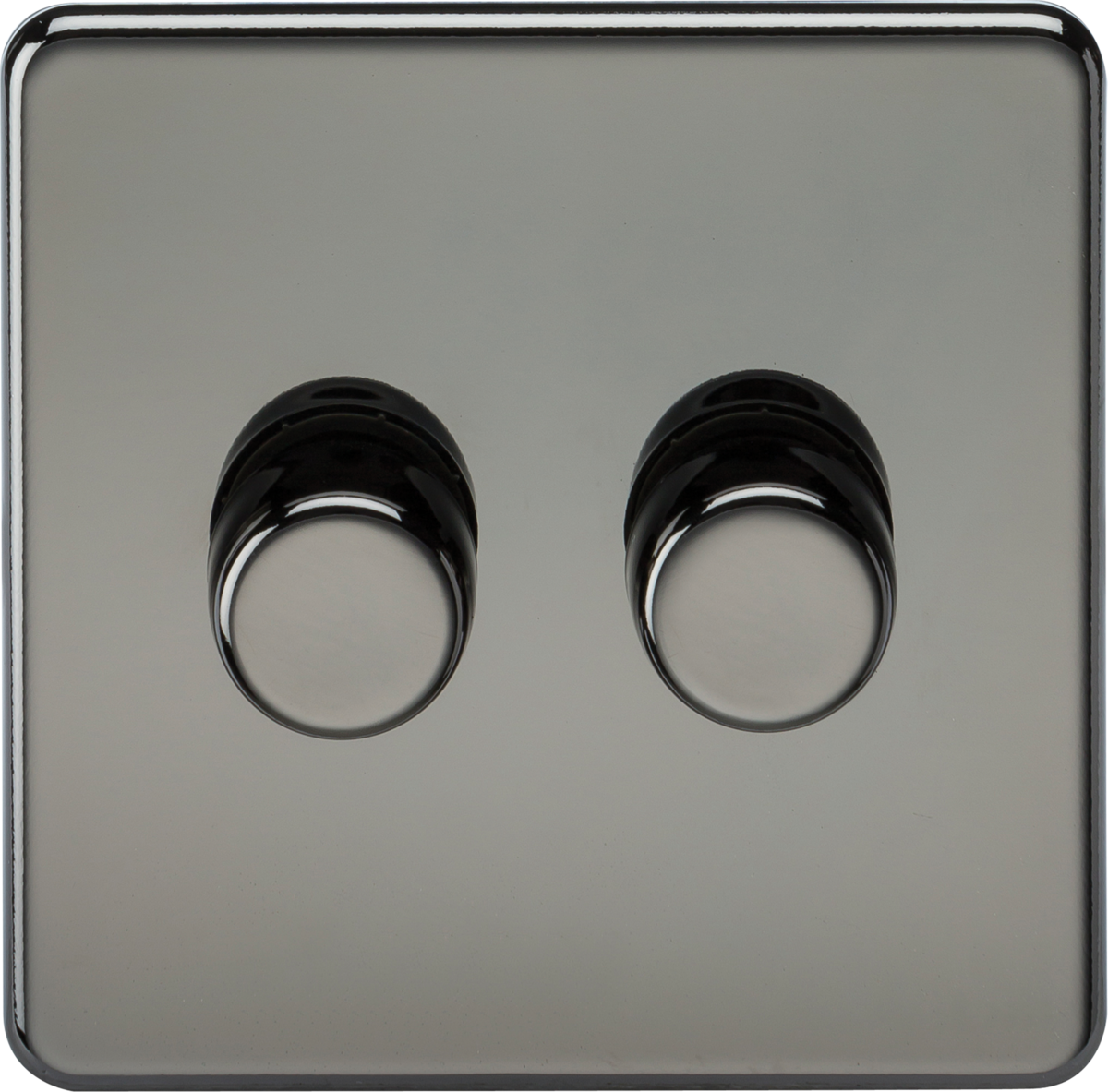 2G 2-way Intelligent Dimmer - Black Nickel