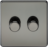 2G 2-way Intelligent Dimmer - Black Nickel