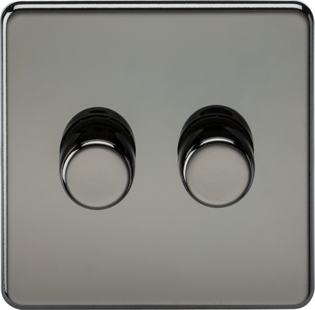 2G 2-way Intelligent Dimmer - Black Nickel
