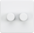 2G 2-way 10-200W Intelligent Dimmer - Matt White