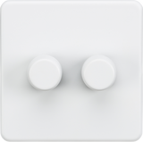 2G 2-way 10-200W Intelligent Dimmer - Matt White