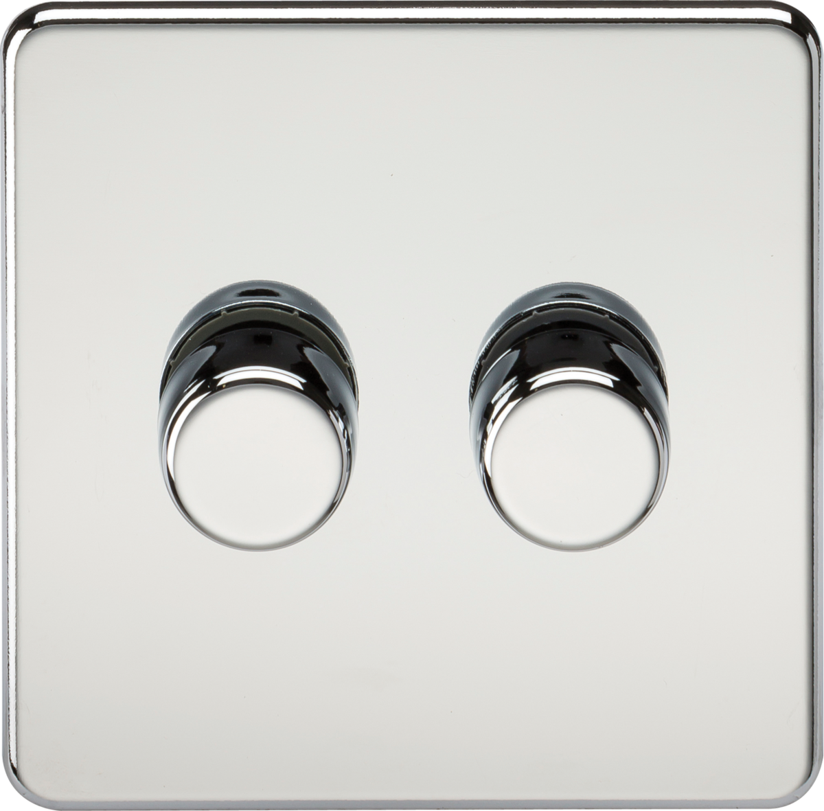 2G 2-Way Intelligent Dimmer - Polished Chrome