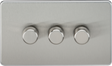 3G 2-way Intelligent Dimmer in Brushed Chrome - SF2193BC