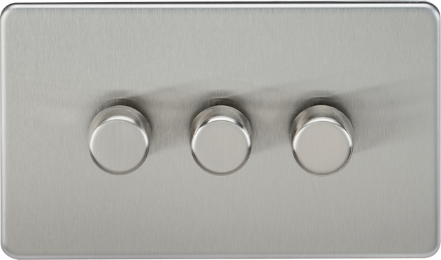 3G 2-way Intelligent Dimmer in Brushed Chrome - SF2193BC