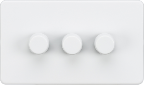 3G 2-Way Intelligent Dimmer - Matt White, 10-200W (5-150W LED)