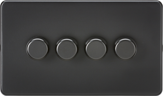 4G 2-way Intelligent Dimmer - Matt Black SF2194MBB