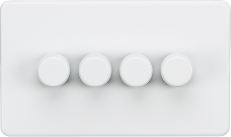 4G 2-Way Intelligent Dimmer 10-200W LED - Matt White