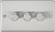 3G 2-way Intelligent Dimmer - Brushed Chrome