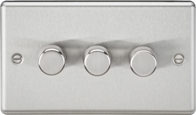 3G 2-way Intelligent Dimmer - Brushed Chrome