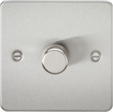 1G 2-way Intelligent Dimmer - Brushed Chrome