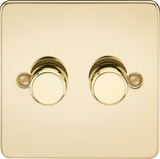 Intelligent Dimmer - Polished Brass, 10-200W, 5-150W LED