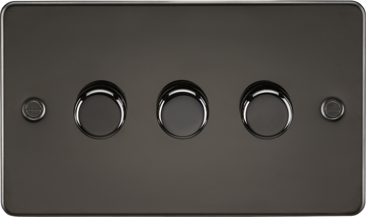 3G 2-Way Intelligent Dimmer - Gunmetal