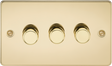 3G 2-way Intelligent Dimmer - Polished Brass, FP2193PB