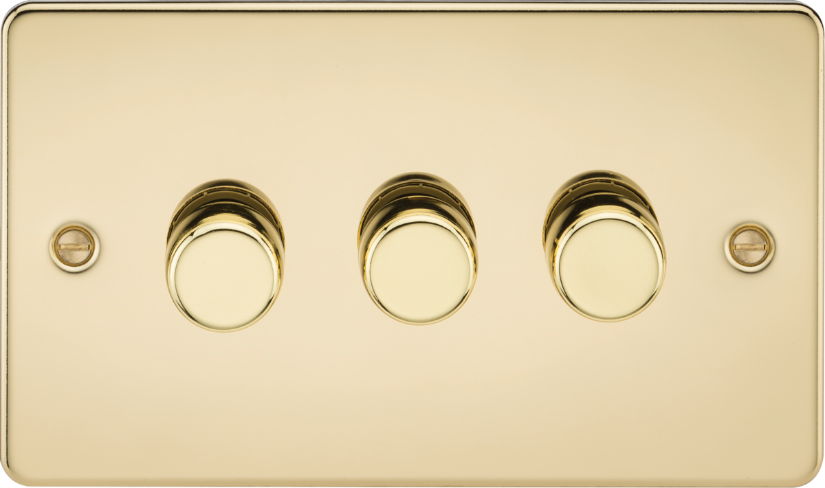 3G 2-way Intelligent Dimmer - Polished Brass, FP2193PB
