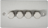 4G 2-way Intelligent Dimmer - Brushed Chrome