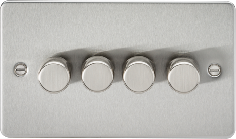 4G 2-way Intelligent Dimmer - Brushed Chrome