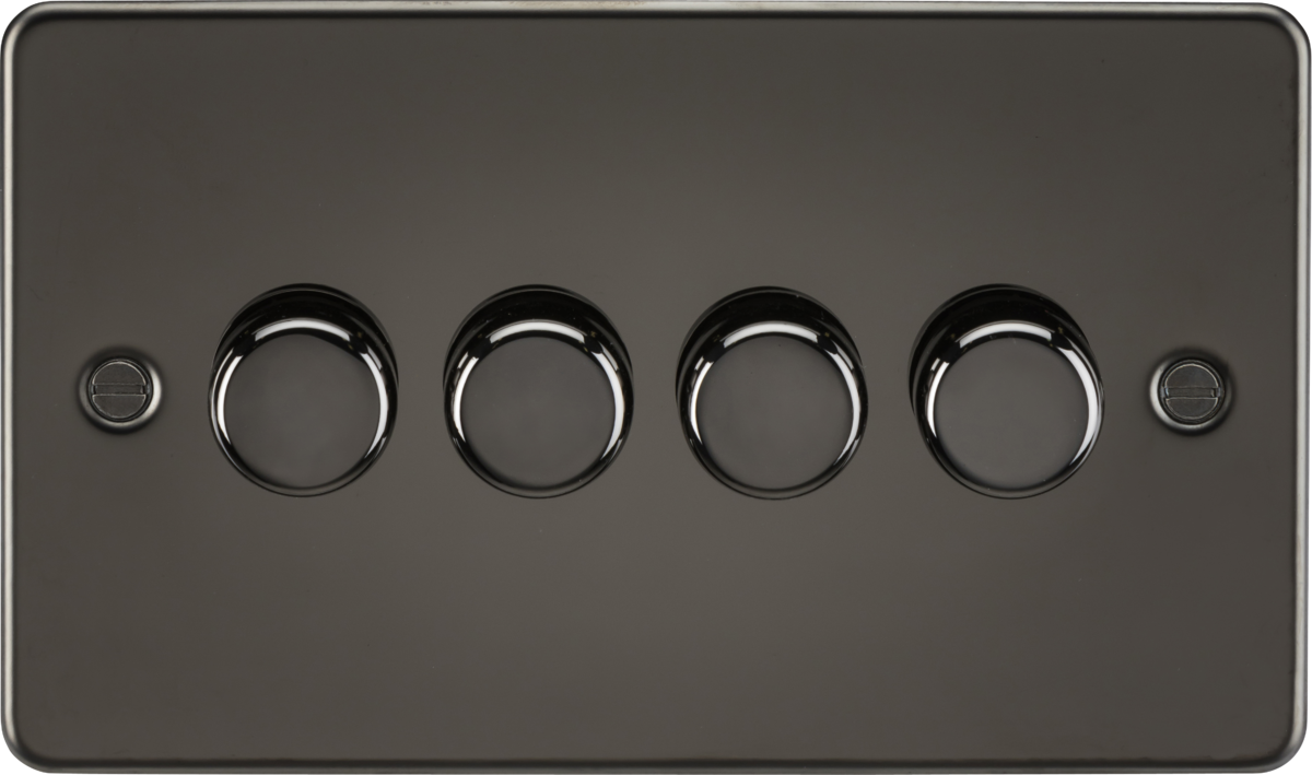 4G 2-way Intelligent Dimmer - Gunmetal